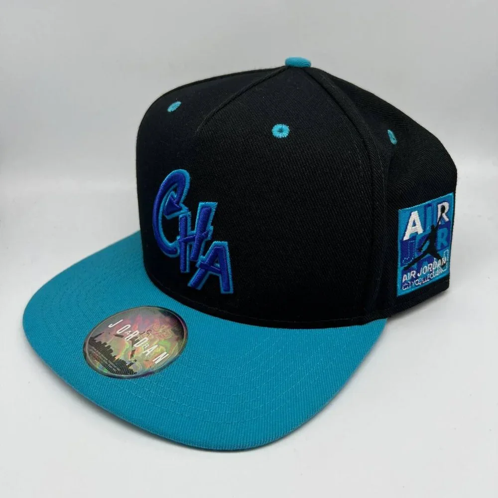 Air Jordan City Collection Charlotte Jumpman Hat Snapback‎ Cap Men Used